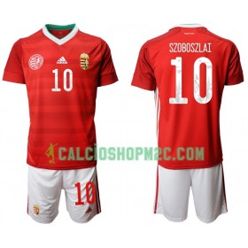 Ungheria SZOBOSZLAI 10 Bambino Maglia Prima 2020 Manica Corta (+ Pantaloncini)